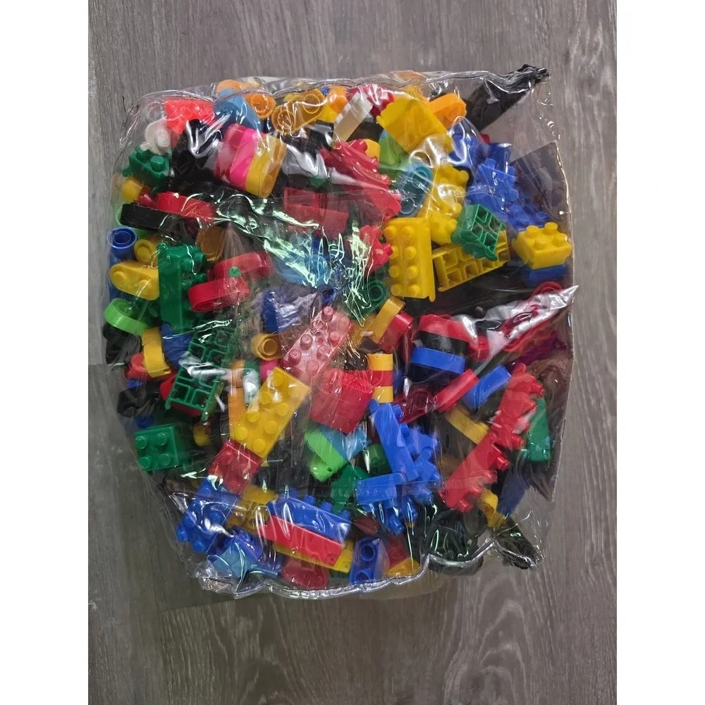 Vintage HUGE Better Blocks 90s Building Blocks And ‎ Book Ideas Over 760 Peaces